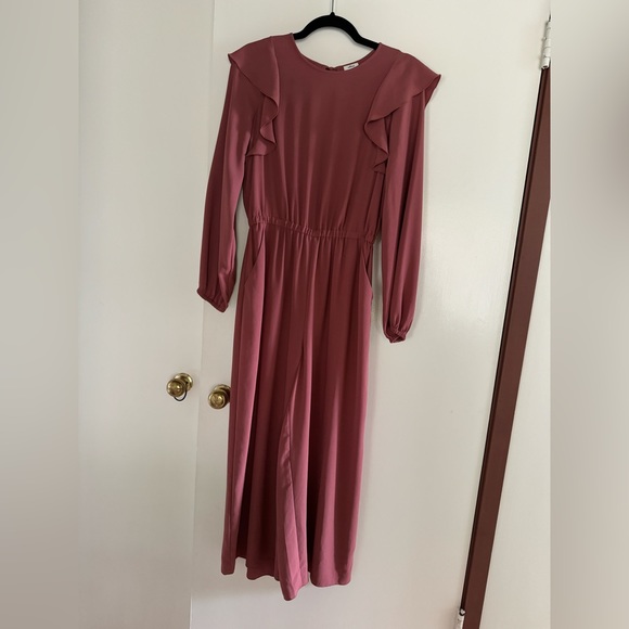 Aritzia fleurette ruffle jumpsuit - Picture 3 of 6